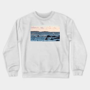 Evening on Baltic Sea Crewneck Sweatshirt